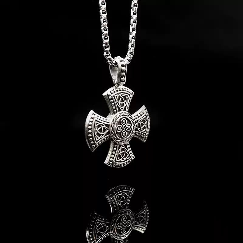 WorldNorse 925 Sterling Silver Triquetra Celtic Knot Necklace - image 6