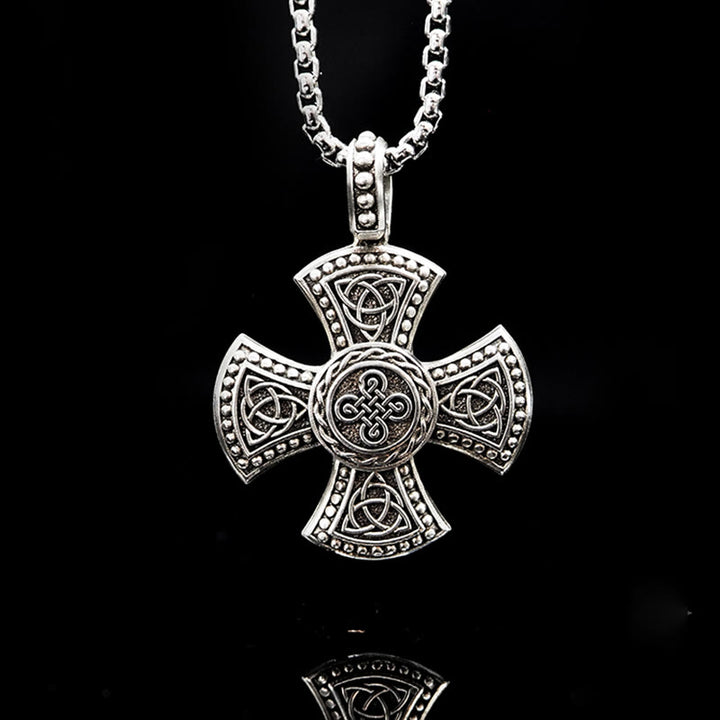 WorldNorse 925 Sterling Silver Triquetra Celtic Knot Necklace - Necklace - image 0