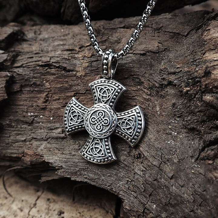 WorldNorse 925 Sterling Silver Triquetra Celtic Knot Necklace - image 3