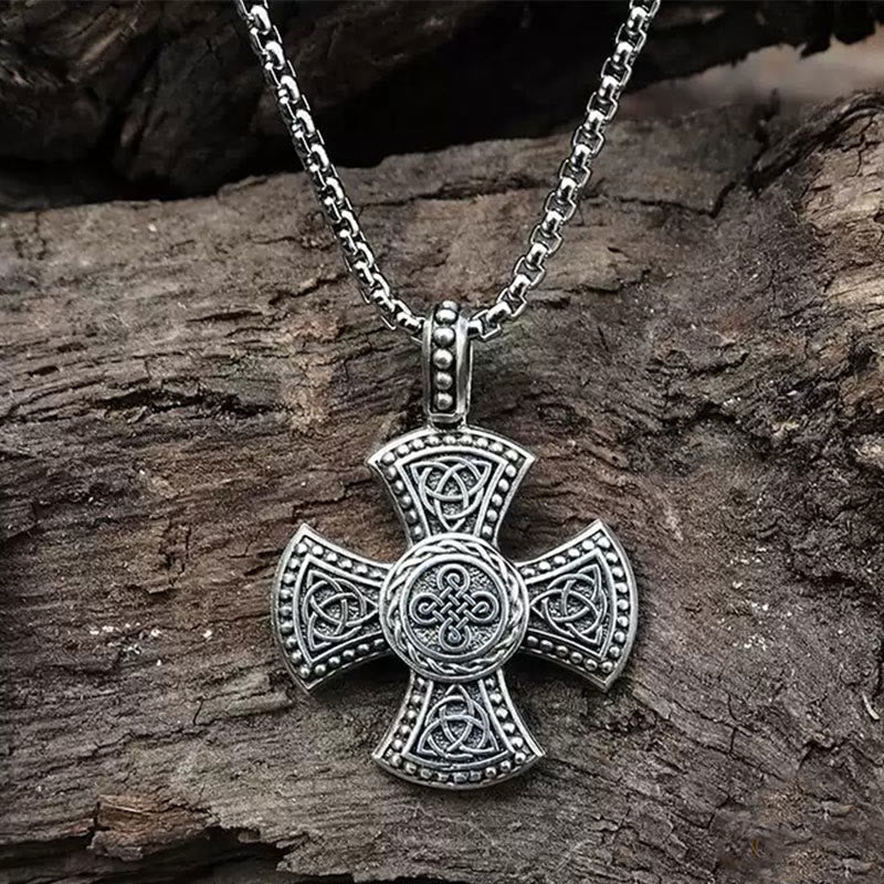 WorldNorse 925 Sterling Silver Triquetra Celtic Knot Necklace - image 5