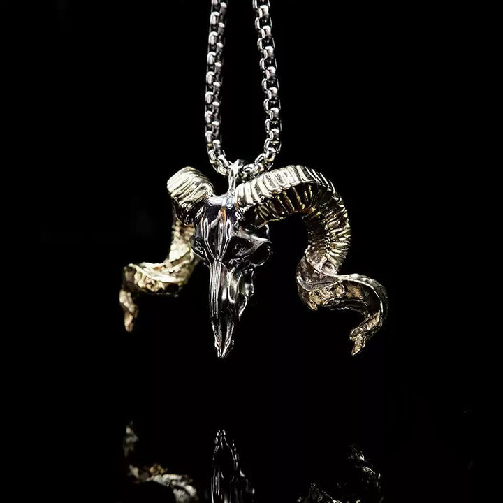 WorldNorse Handcrafted 925 Silver Sheep Head Necklace - image 7