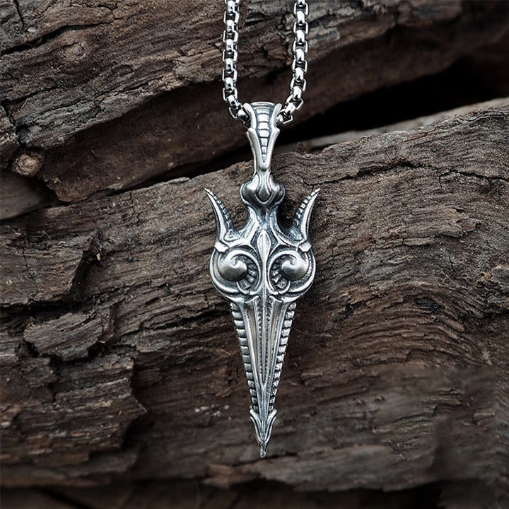WorldNorse Handcrafted 925 Silver Eternal Gun Necklace - image 3