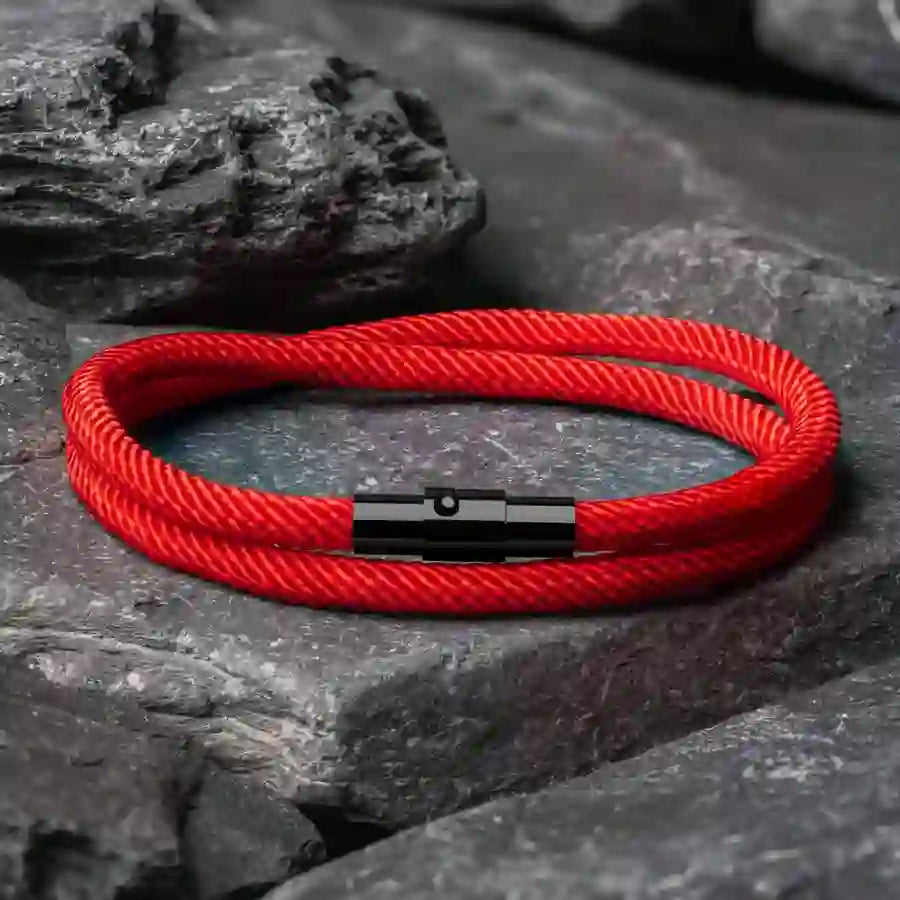 WorldNorse Minimalist Stainless Steel Magnetic Clasp Braided Bracelet - image 21