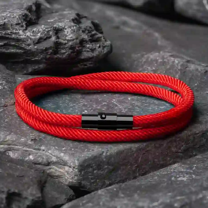 WorldNorse Minimalist Stainless Steel Magnetic Clasp Braided Bracelet - image 21