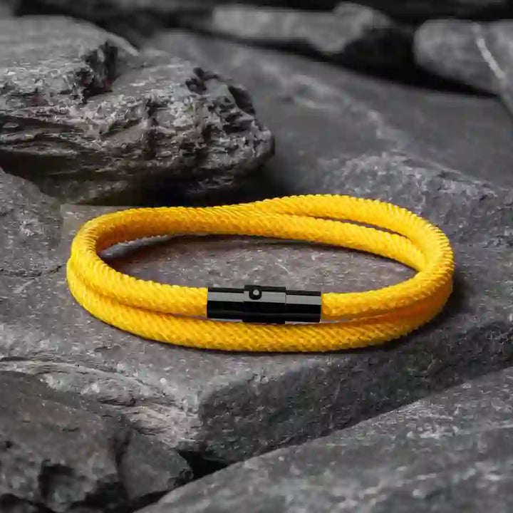 WorldNorse Minimalist Stainless Steel Magnetic Clasp Braided Bracelet - image 24