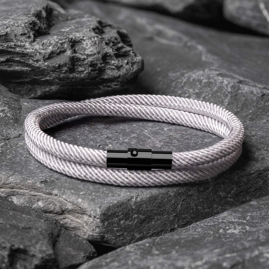 WorldNorse Minimalist Stainless Steel Magnetic Clasp Braided Bracelet - image 31