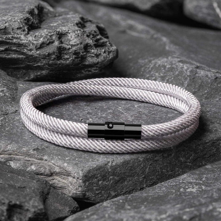 WorldNorse Minimalist Stainless Steel Magnetic Clasp Braided Bracelet - image 31