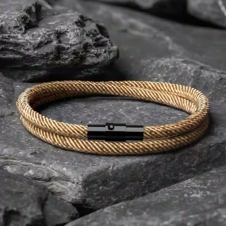 WorldNorse Minimalist Stainless Steel Magnetic Clasp Braided Bracelet - image 40