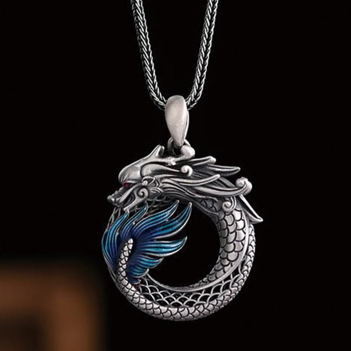 FREE Today: Color Tail Dragon Necklace