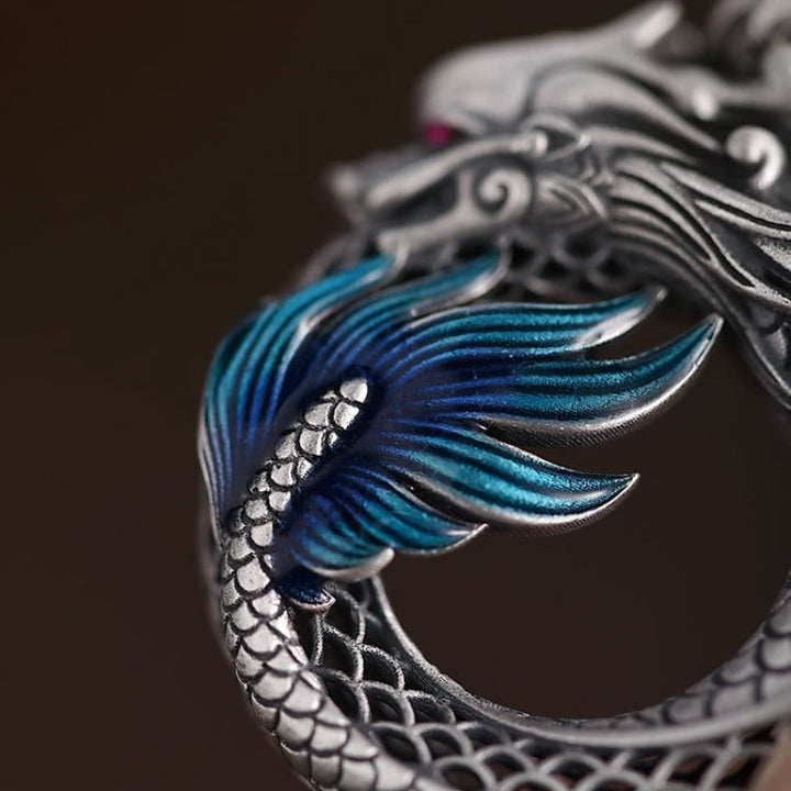 FREE Today: Color Tail Dragon Necklace