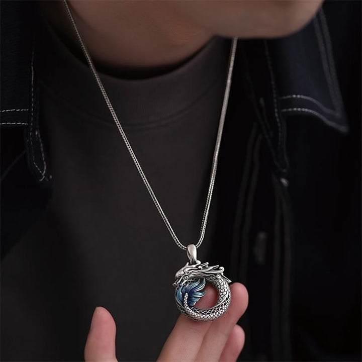 FREE Today: Color Tail Dragon Necklace