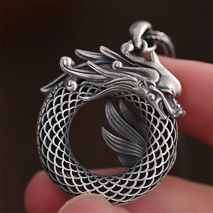 FREE Today: Color Tail Dragon Necklace