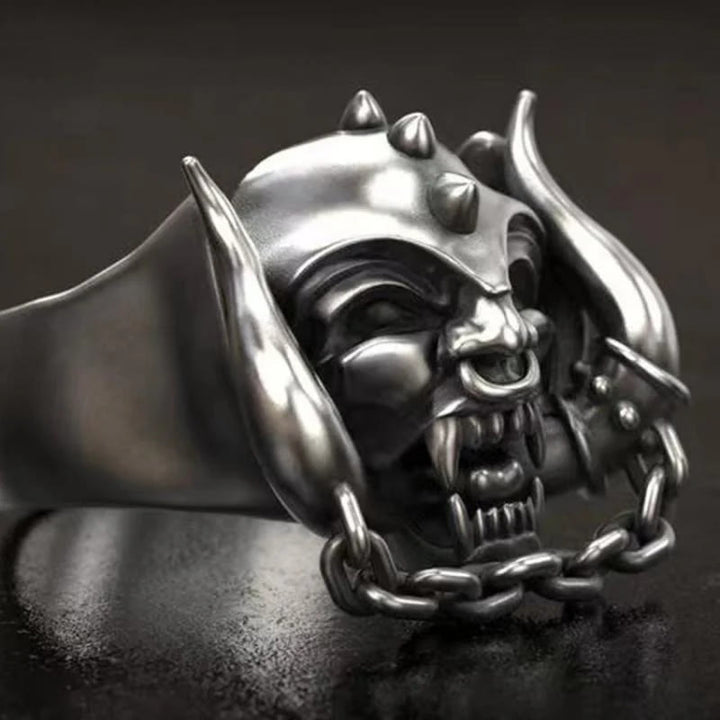 WorldNorse Punk Rider Death's Head Ring