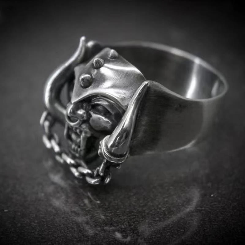 WorldNorse Punk Rider Death's Head Ring