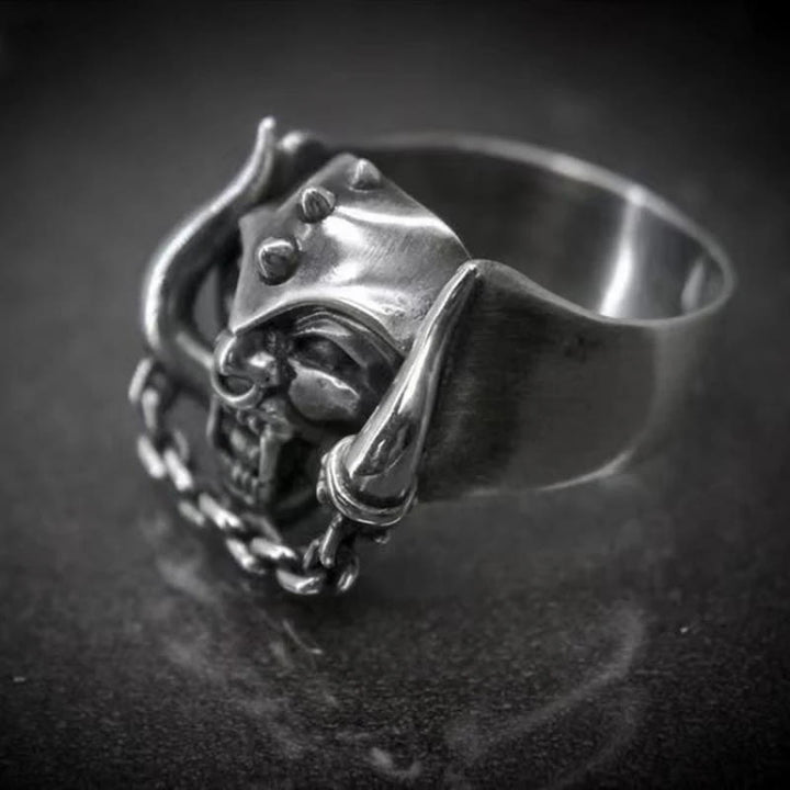 WorldNorse Punk Rider Death's Head Ring