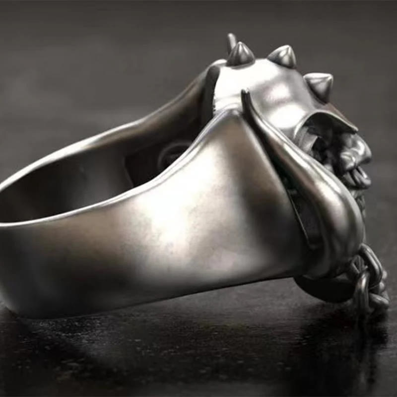WorldNorse Punk Rider Death's Head Ring
