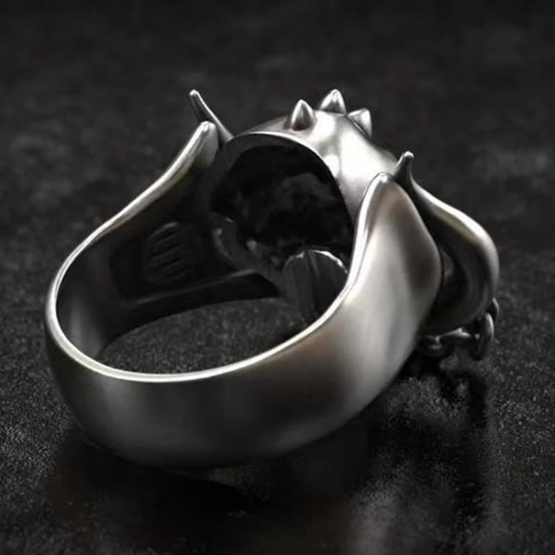 WorldNorse Punk Rider Death's Head Ring