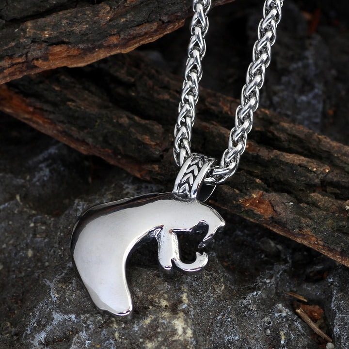 WorldNorse Gothic Snake Shape Necklace - image 4