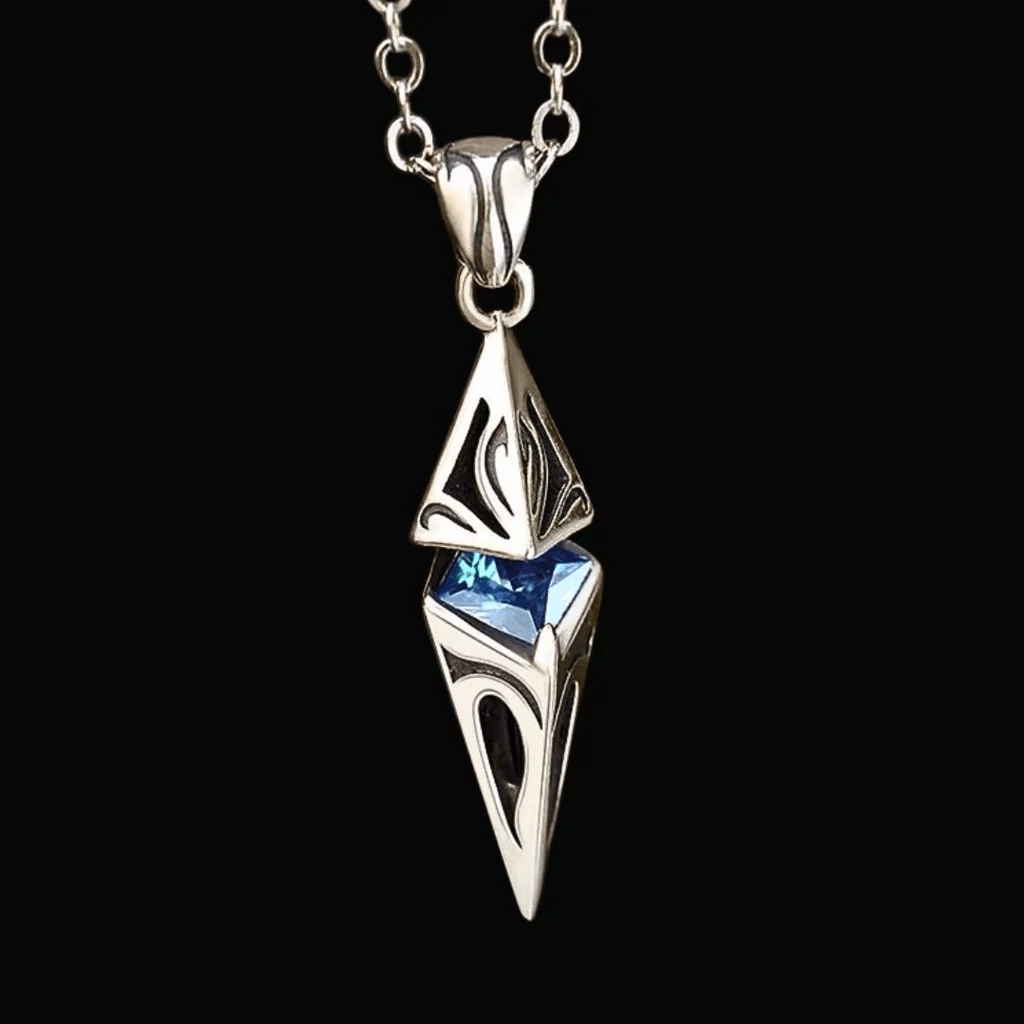 FREE Today: North Star Guidance Sapphire Pendant Necklace / Earrings - Sapphire#Necklace - image 0