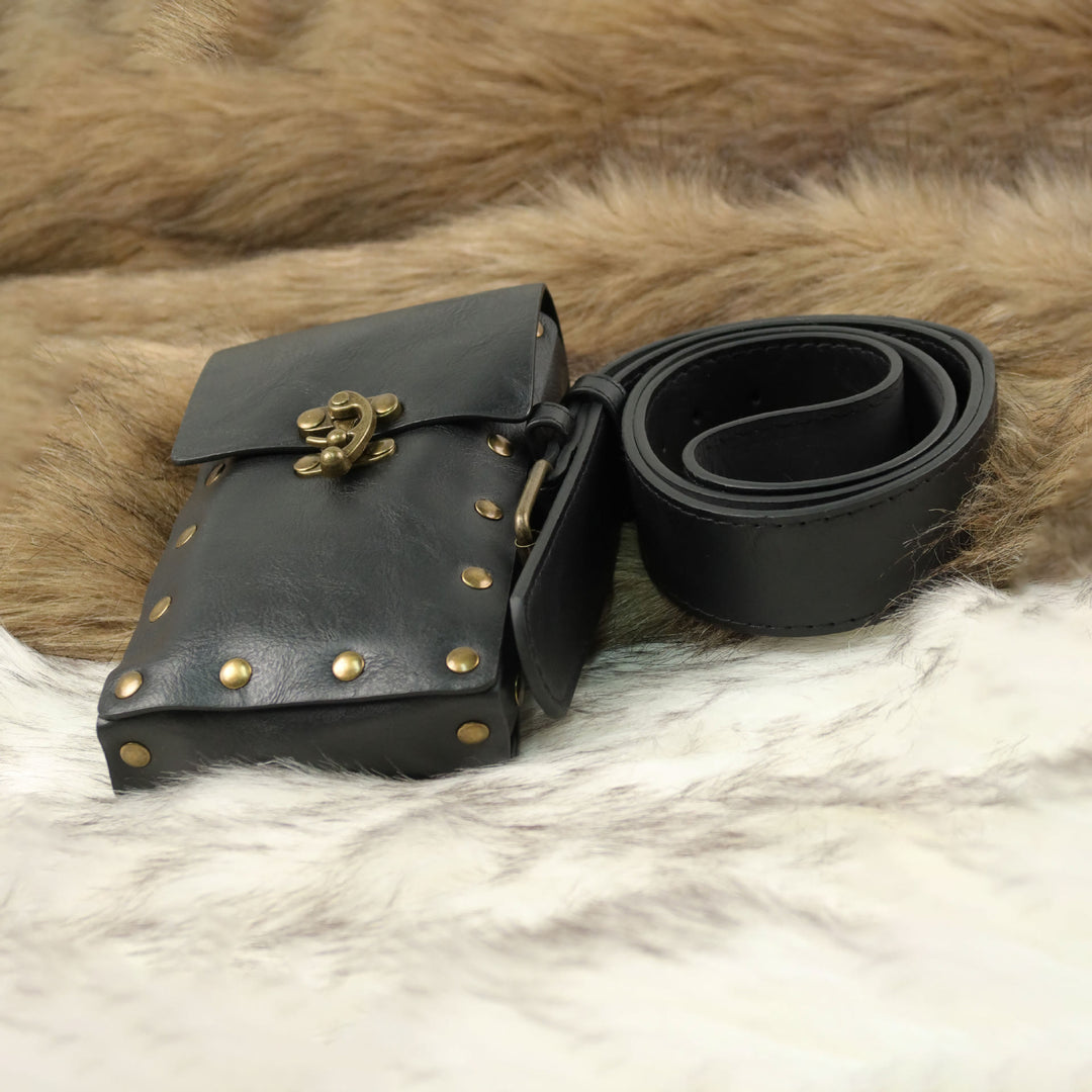 WorldNorse Vintage Fanny Pack Medieval Belt Pouch Bag