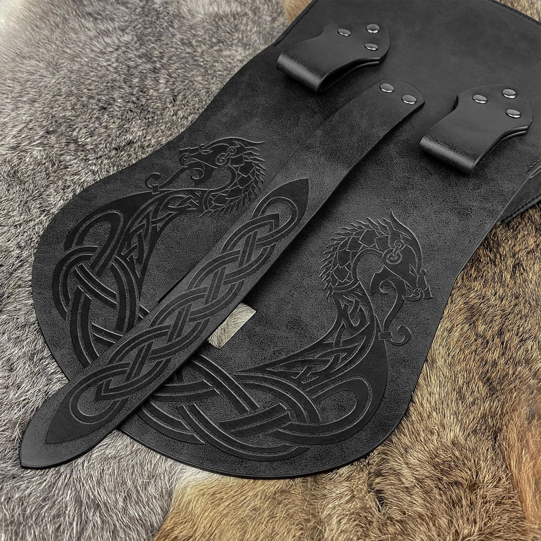 WorldNorse Retro Portable Flap Saddle Side Belt Bag