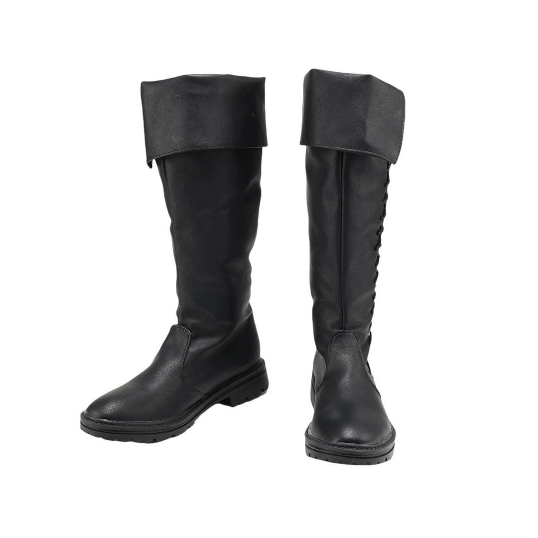 WorldNorse Viking Vintage High Calf Pirate Boots - image 4