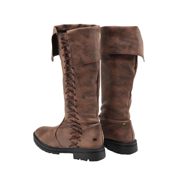 Worldnorse Viking Vintage High Calf Pirate Boots