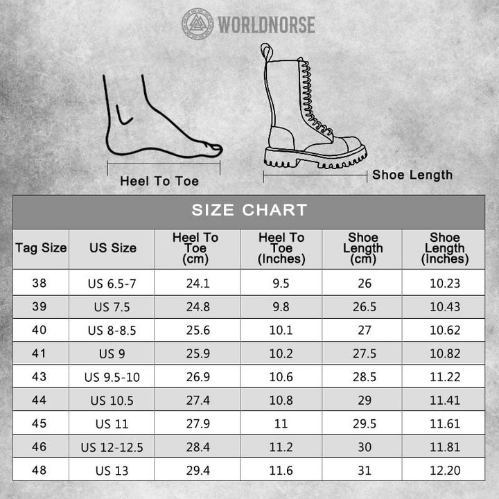 Worldnorse Viking Pirate Warrior Boots