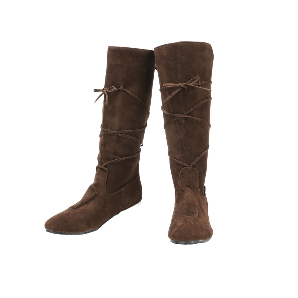 WorldNorse Medieval Leather Lace-up Boots - image 2