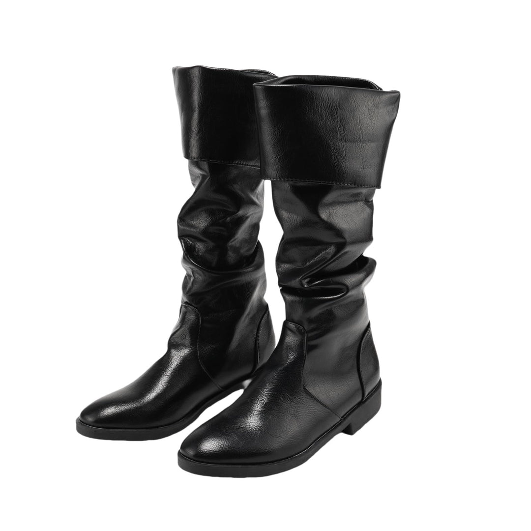 WorldNorse Medieval Flat Jazz Boots - Black - US 13 - image 0