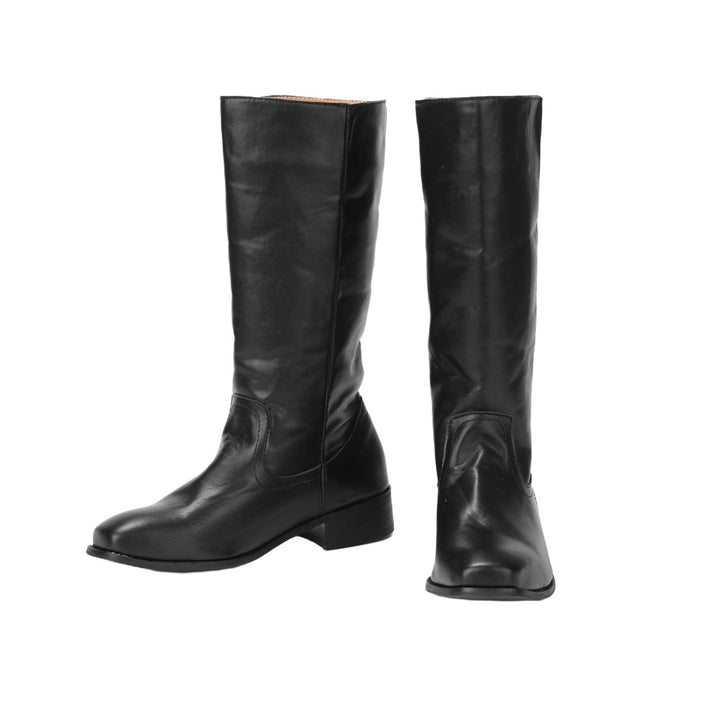 WorldNorse Women Mid Calf 60s Retro Cowboy Boots  - image 6