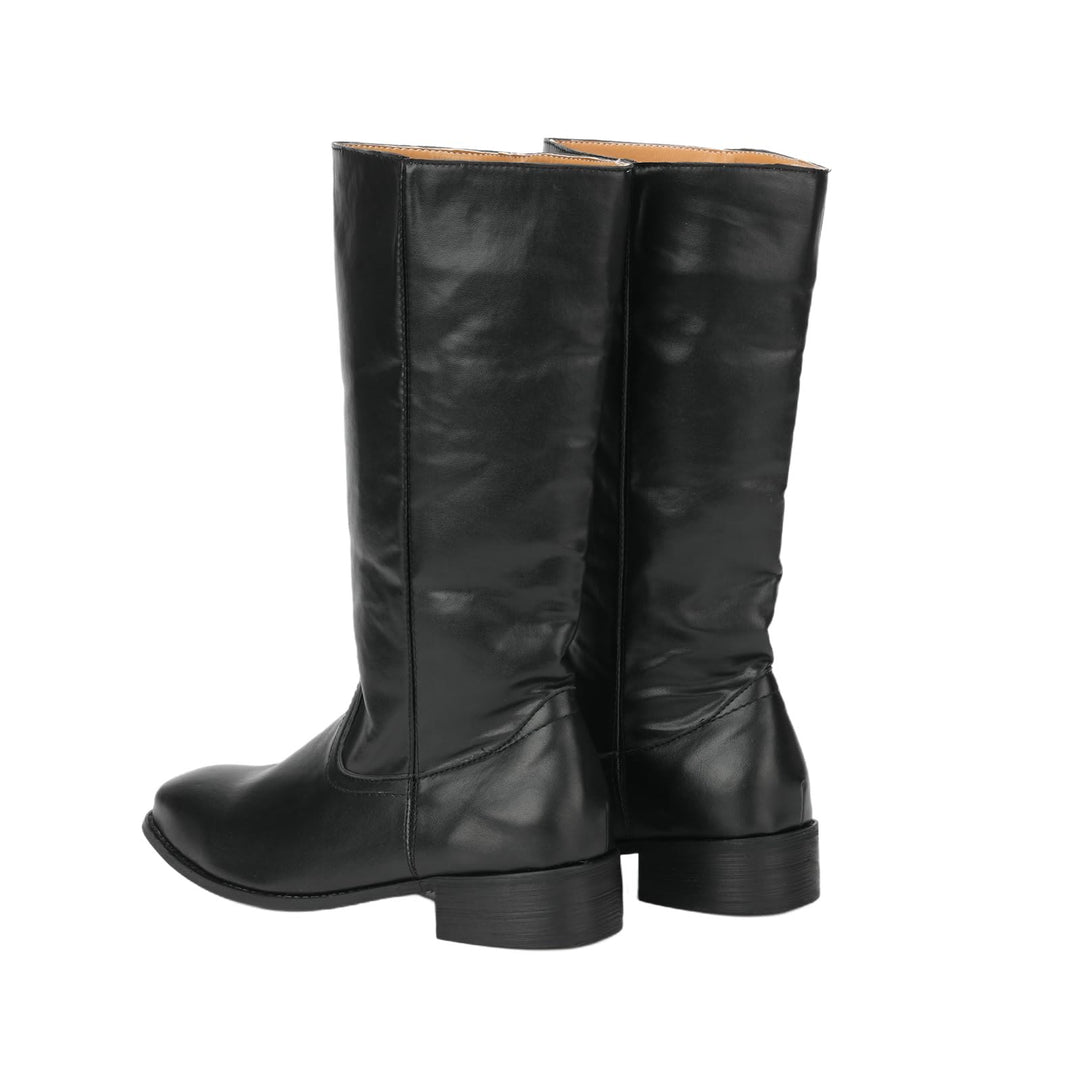 WorldNorse Women Mid Calf 60s Retro Cowboy Boots  - image 7