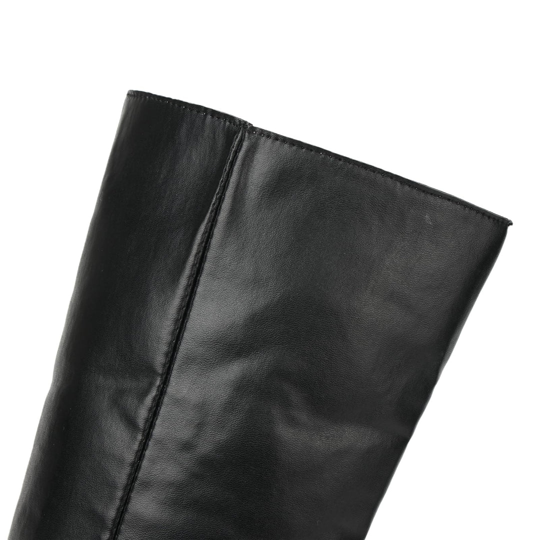 WorldNorse Women Mid Calf 60s Retro Cowboy Boots  - image 9