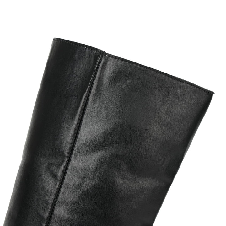 WorldNorse Women Mid Calf 60s Retro Cowboy Boots  - image 9