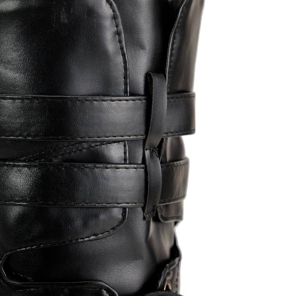 WorldNorse Men's Mid Calf Gothic Flat Jazz Boots - image 4