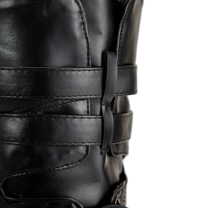 WorldNorse Men's Mid Calf Gothic Flat Jazz Boots - image 4