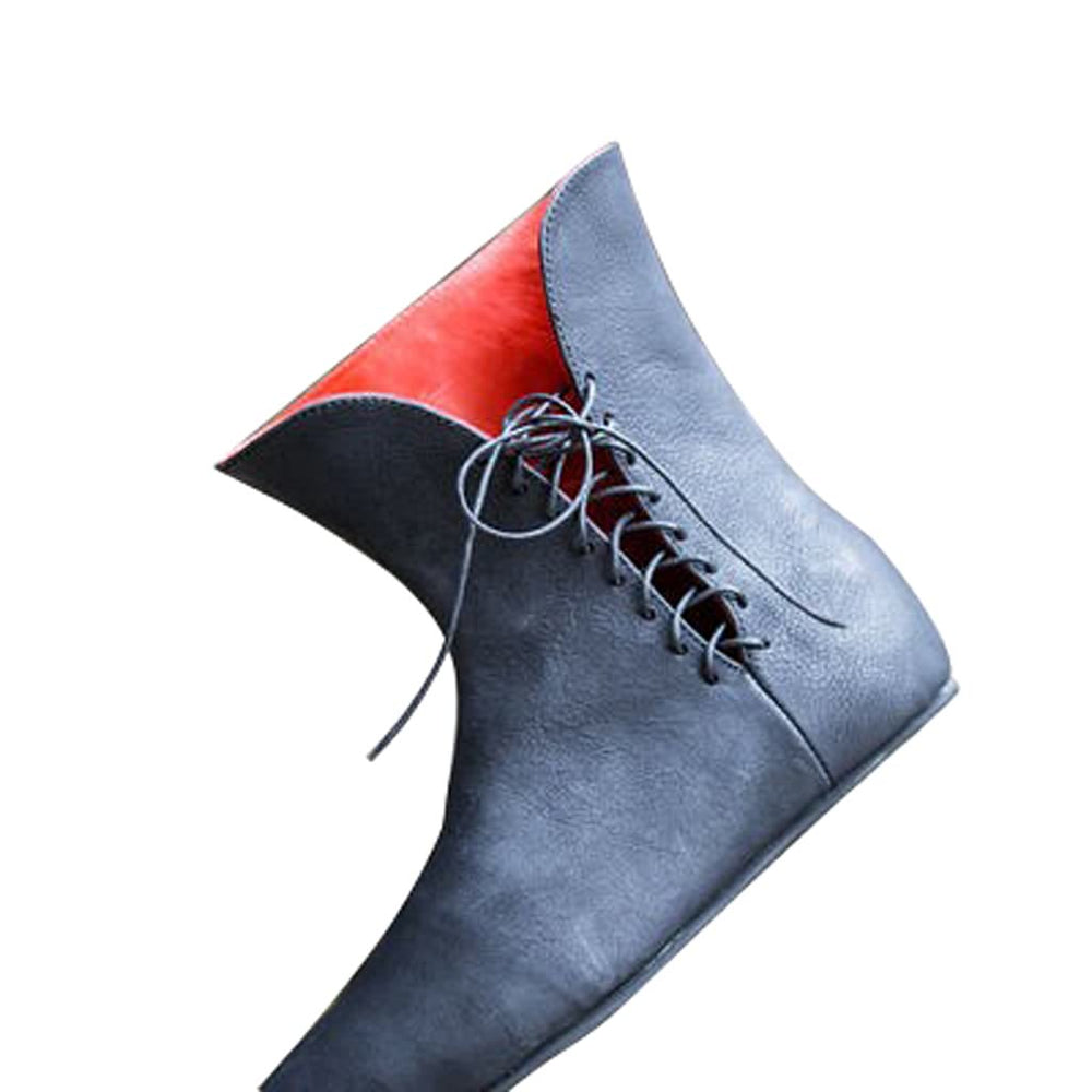 WorldNorse Men's Pointed Toe Lace Up Leather Boots - image 1