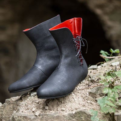 WorldNorse Men's Pointed Toe Lace Up Leather Boots - image 4