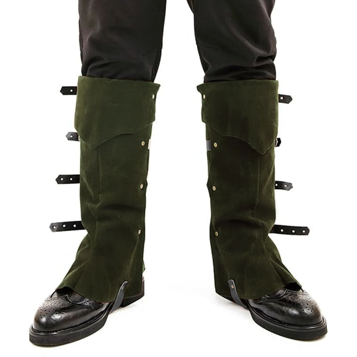 WorldNorse Viking Armor Leg Gaiters Boots Cover - image 12