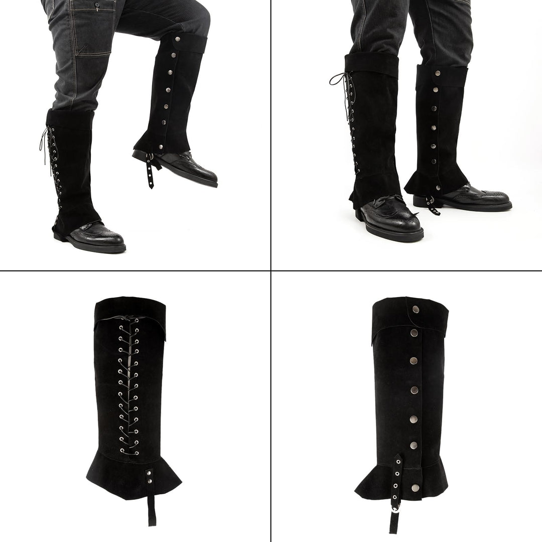 WorldNorse Medieval Tops With Studs Boots Cover - image 9