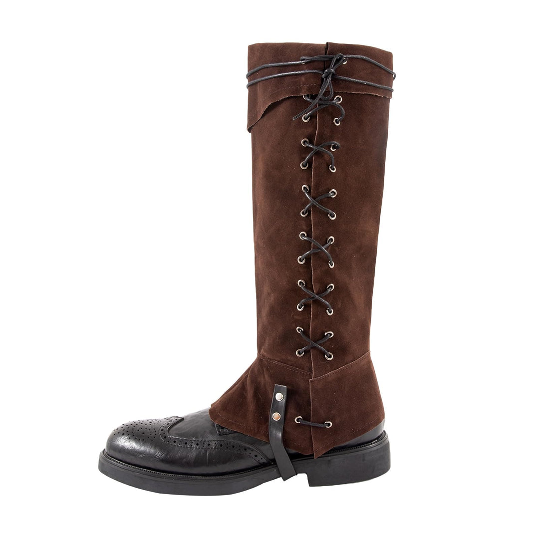 WorldNorse Medieval Tops With Studs Boots Cover - image 1