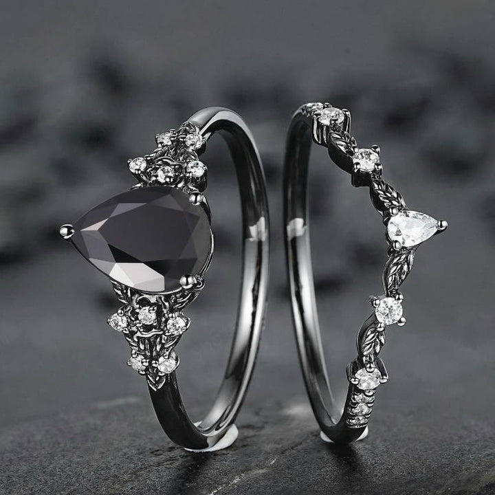 WorldNorse Nordic Floral Alexandrite Ring Set - image 20