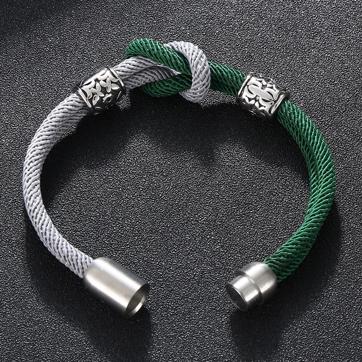 WorldNorse Two Tone Double Layer Bracelet - image 3