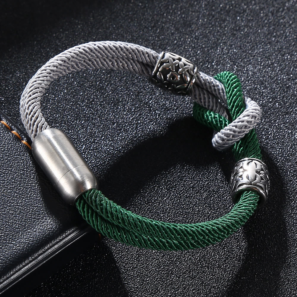 WorldNorse Two Tone Double Layer Bracelet - image 2