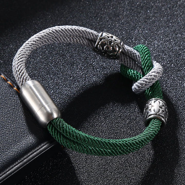 WorldNorse Two Tone Double Layer Bracelet - image 2