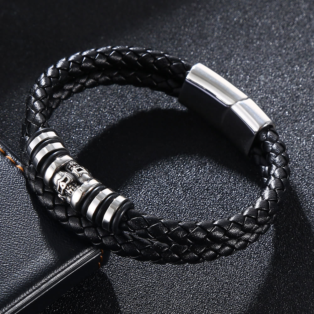 WorldNorse Ghost Head Magnetic Bracelet - image 2