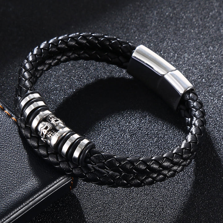 WorldNorse Ghost Head Magnetic Bracelet - image 2