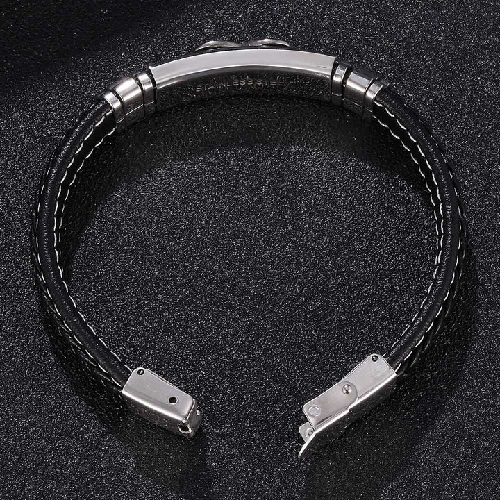 WorldNorse Infinity Eight Leather Bracelet - image 3
