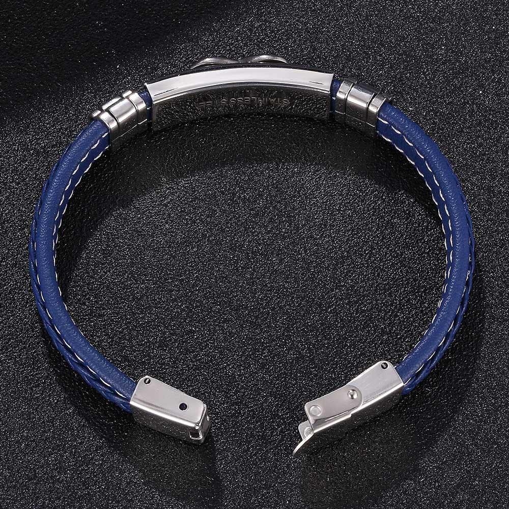 WorldNorse Infinity Eight Leather Bracelet - image 6