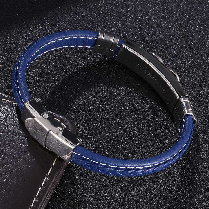 WorldNorse Infinity Eight Leather Bracelet - image 4